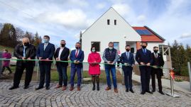 Magyar állami támogatással épült orvoslakásokat avattak Borszéken