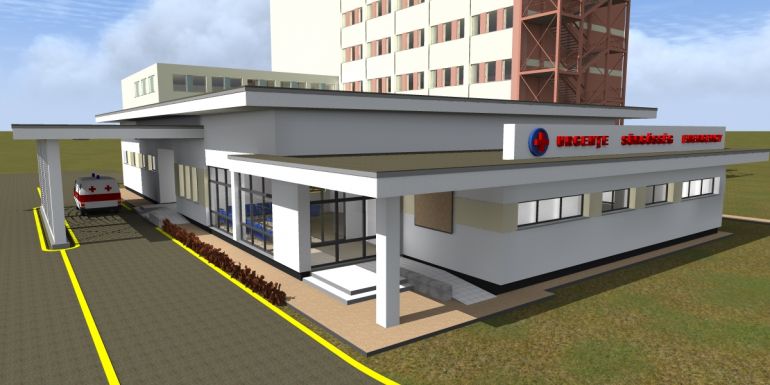 Háromszorosára bővítik a sepsiszentgyörgyi kórház sürgősségi osztályát