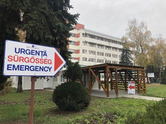 Napok óta nem utaltak új koronavírus-fertőzöttet a sepsiszentgyörgyi kórházba