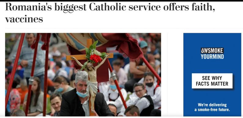 Nemzetközi visszhangja volt az idei csíksomlyói búcsúnak