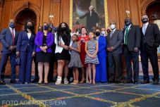 Biden fogadta az egy éve rendőri intézkedés közben meghalt George Floyd családját