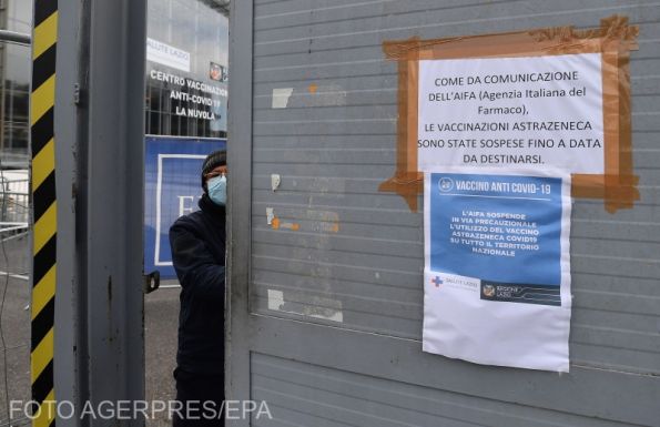 Olaszországban minden készen áll az AstraZenecával való oltás újraindítására