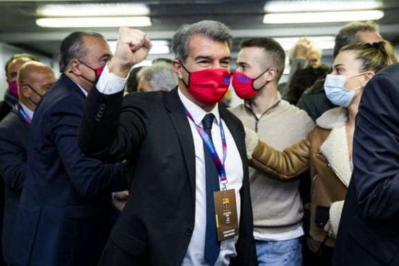 Újra Joan Laporta az FC Barcelona elnöke