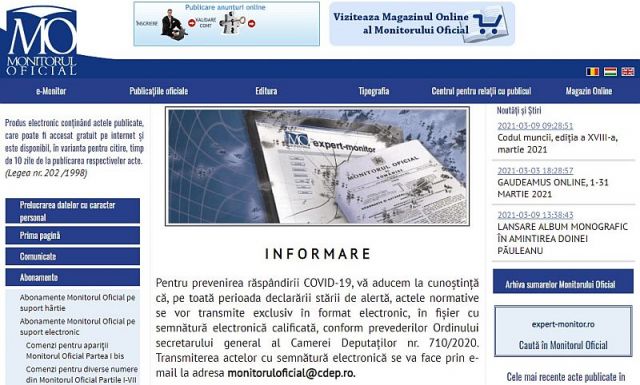 Részben ingyenessé teszik a Hivatalos Közlöny elektronikus kiadását