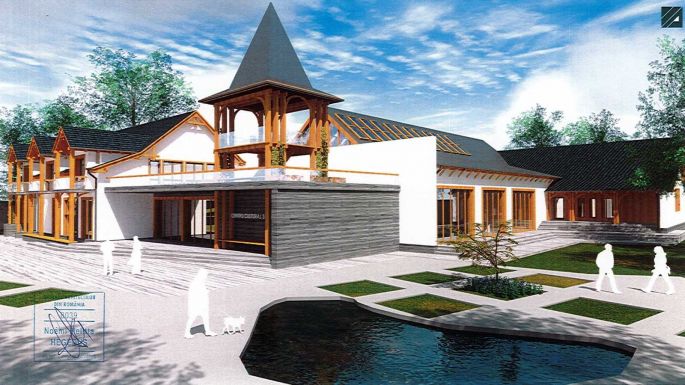 Új kulturális központot és parkot létesítenek Szováta központjában