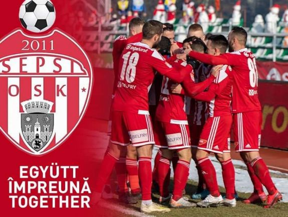 Liga 1: biztossá vált a Sepsi OSK felsőházi szereplése