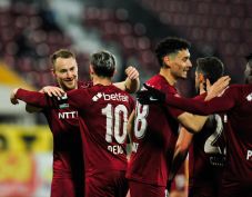 Liga 1: a Kolozsvári CFR a sereghajtó kiütésével hangolt a FCSB elleni rangadóra
