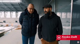 EXKLUZÍV – Mutatjuk az Erődöt: Diószegi László körbevezet a Sepsi OSK épülő stadionjában (VIDEÓ)