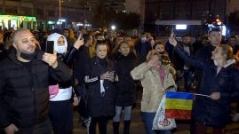 Magyarellenességbe csapott át a koronavírus-korlátozások elleni tüntetés Pitești-en