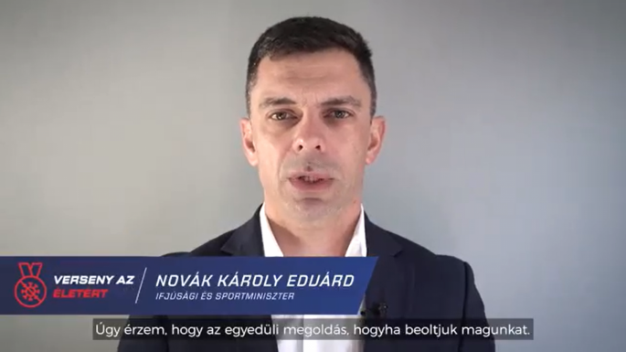 Verseny az életért – sportlegendákkal buzdít oltásra a sportminisztérium