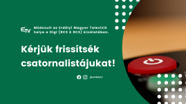 Nem találja az Erdélyi Magyar Televíziót a Digi kínálatában? Frissítse a csatornalistát!