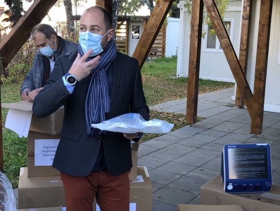 A sepsiszentgyörgyi sürgősségi kórház dolgozóinak mintegy fele van beoltva