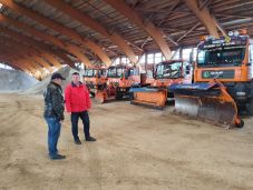 Így biztosítják Hargita megye útjainak téli karbantartását