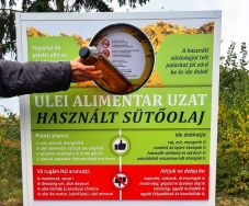 Használt étolaj-gyűjtő konténereket helyeztek ki Csíkszeredában