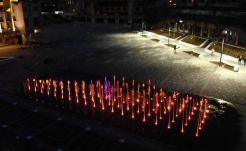 Szatmárnémeti: Látványos zenélő szökőkút lesz az új főtérre látogatók kedvence