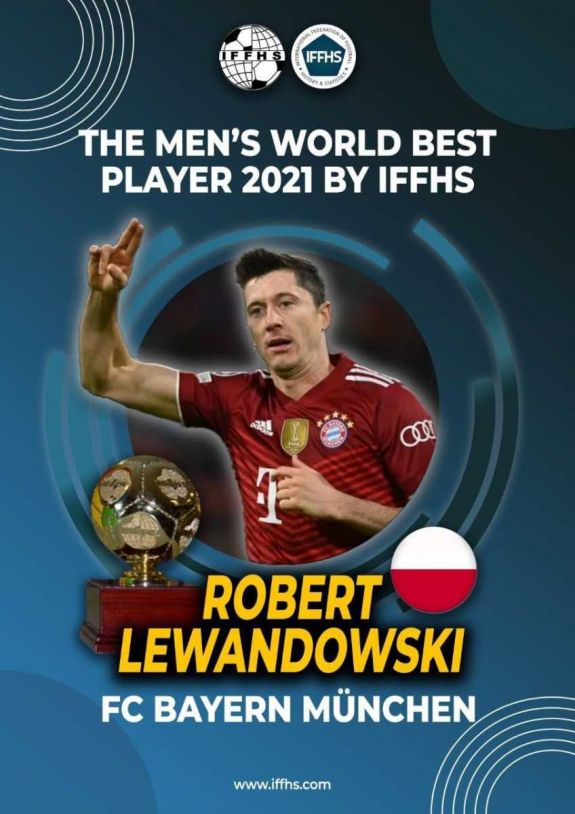 IFFHS: ismét Robert Lewandowski az év játékosa