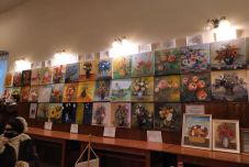 Alkotótábor után állandó kiállítást szerveznek a marosszentgyörgyi festőknek