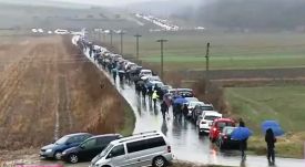 Ezrek zarándokoltak a Konstanca megyei Szent András-barlanghoz