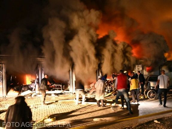 Három koronavírus-fertőzött halt meg kórháztűzben