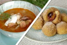 Lucskoskáposzta-leves és szilvás gombóc a hétvégére