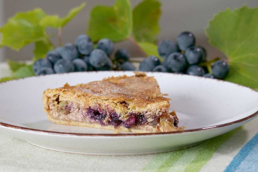 Erdély ízei: Szőlős-túrós desszert