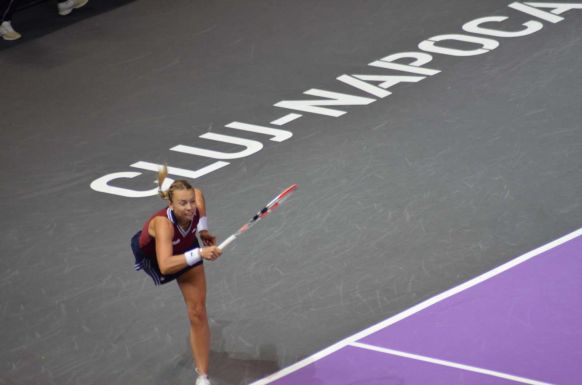 Transylvania Open: Anett Kontaveit gond nélkül vette első kolozsvári akadályát