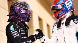 Forma-1: George Russell lesz Lewis Hamilton csapattársa a következő szezontól