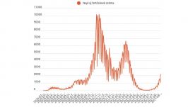 2200 fölé emelkedett az új koronavírus-fertőzöttek száma Romániában