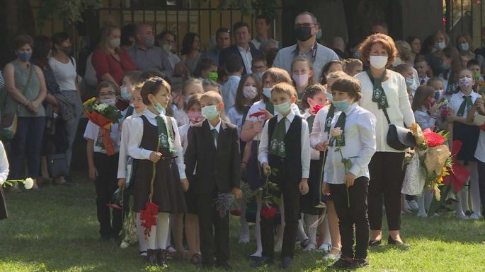 Új reményekkel kezdték a tanévet a marosvásárhelyi katolikus gimnáziumban