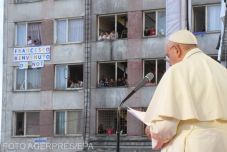 Ferenc pápa az előítéletek elhagyásának fontosságáról beszélt Kassán