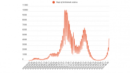 Már a 4500-hoz közelít az egy nap alatt diagnosztizált fertőzöttek száma