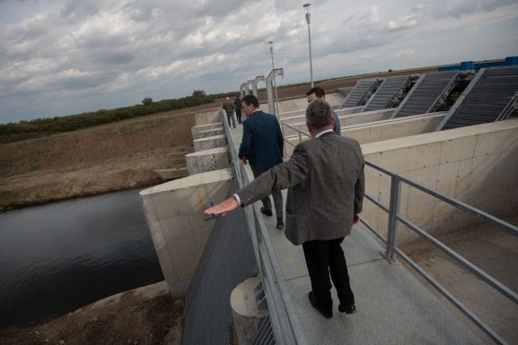 Üzembe helyezték az ország első folyóvízi szűrőrendszerét