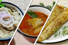 Töltött paprika leves, „vinetta” és kapros-ordás palacsinta hétvégére