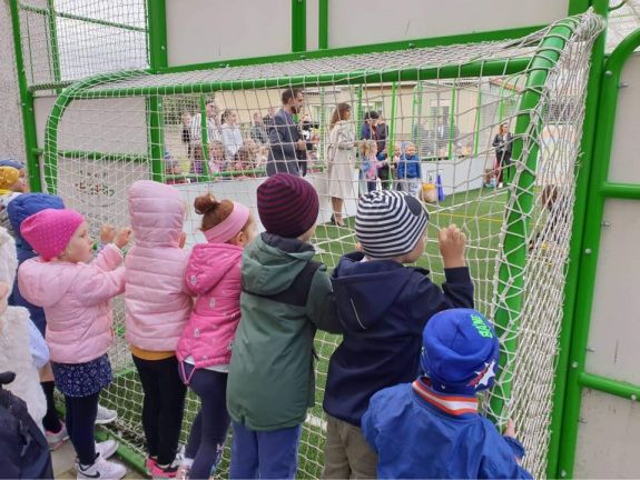 Ovi-sport pályát adtak át Széken magyar állami támogatásból
