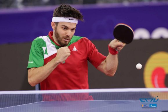 Asztalitenisz Eb Kolozsváron: utolsó mérkőzésén is kikapott a magyar férfiválogatott