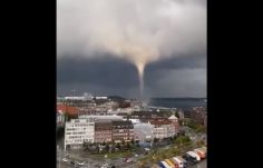 Tornádó pusztított a németországi Kielben