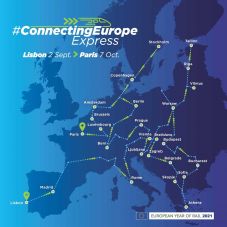 Connecting Europe Express: elindult a különleges vonat, Erdélyt is át fogja szelni