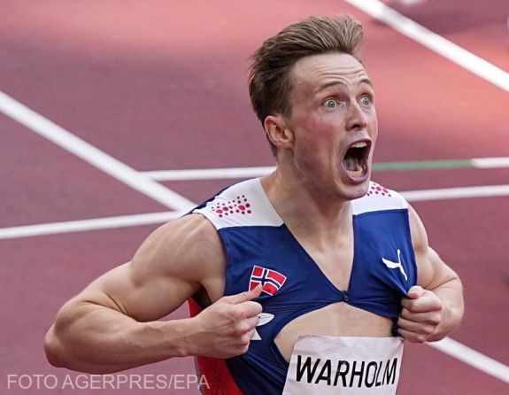 Tokió 2020: Warholm parádés világcsúccsal nyerte a férfi 400 gátat