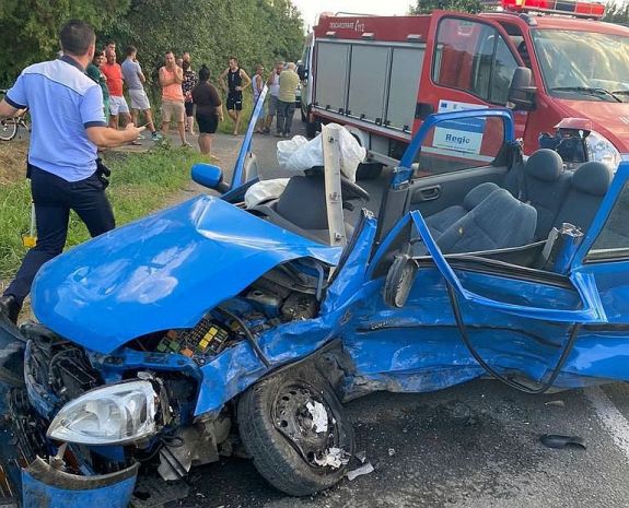 FRISSÍTVE – Két baleset történt szinte azonos időpontban