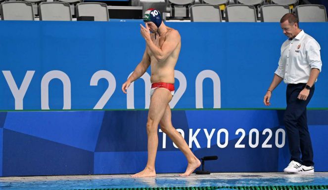 Tokió 2020: kikapott az elődöntőben, bronzért játszhat a magyar férfi vízilabda-válogatott