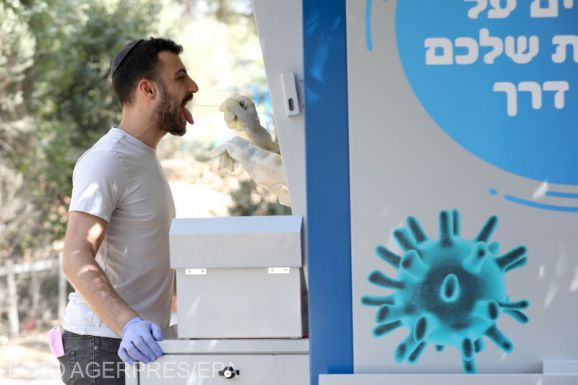 Koronavírus: Izraelben tovább emelkedett a súlyos esetek száma