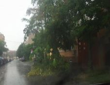 Ítéletidő pusztított hétfőn reggel Nagybányán