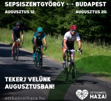 Otthonról haza: közösségi eseménnyel indítják útnak a sepsiszentgyörgyi bringásokat