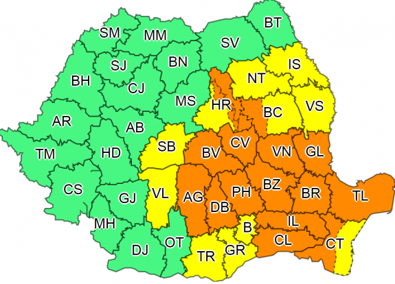Viharos idő csap le az ország felére