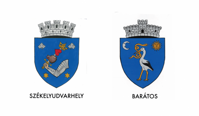 Székelyudvarhely és a háromszéki Barátos címerét hivatalosította a kormány