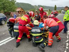 Négy motorosbaleset történt a hétvégén Hargita megyében 