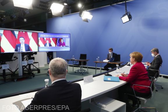Merkel: Németországnak és Kínának a WHO-n keresztül kölcsönösen el kell ismernie az oltóanyagokat