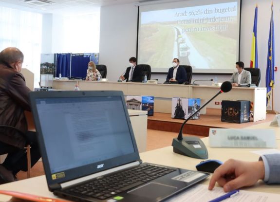 A beruházások teszik ki az Arad megyei költségvetés több mint felét