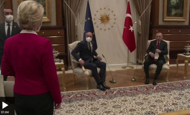 Nem kapott széket Ursula von der Leyen Ankarában