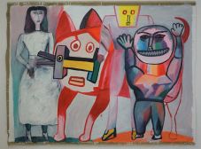 A rajzfilmek kimerevített kockáinak világát idézi meg az Új Kriterion Galéria új tárlata